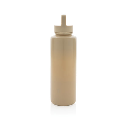 RCS certified recycled PP water bottle with handle