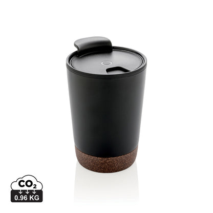 RCS Recycled stainless steel cork coffee tumbler