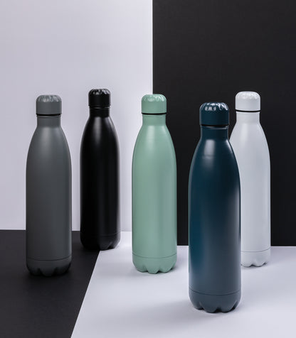 Solid colour vacuum stainless steel bottle 750ml