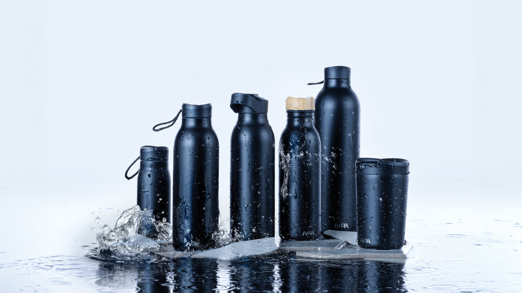 Avira Alcor RCS Re-steel single wall water bottle 600 ML