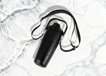 Avira Ayala RCS re-steel duosip lockable crossbody tumbler