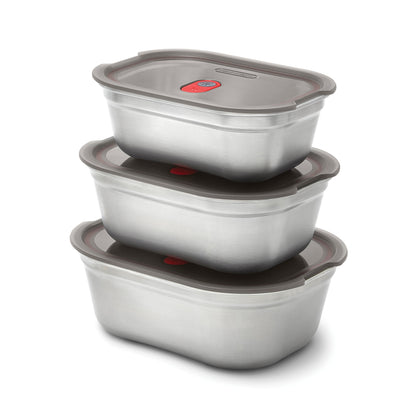 Black+Blum Mealprep Box 3pcs Set Small, Medium, Large