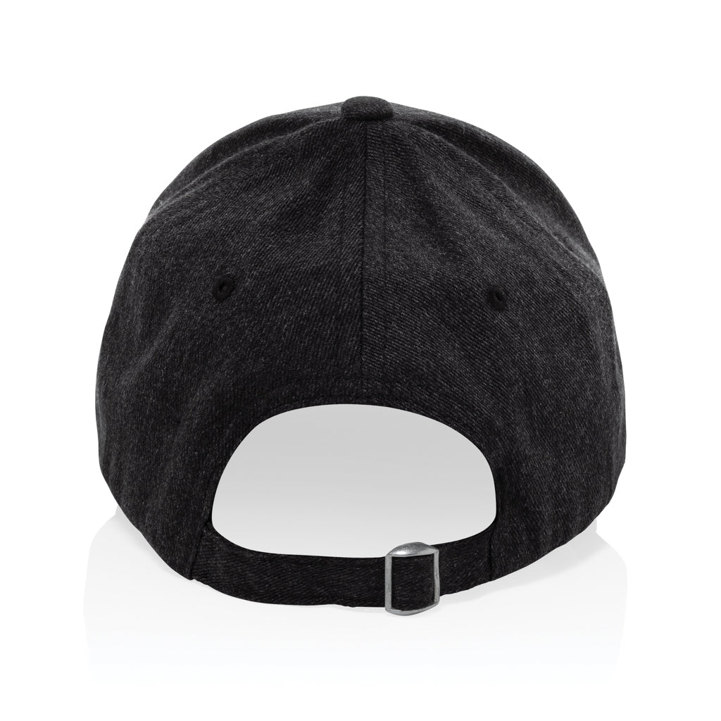 Milo AWARE™ recycled heather 6 panel cap 200gr