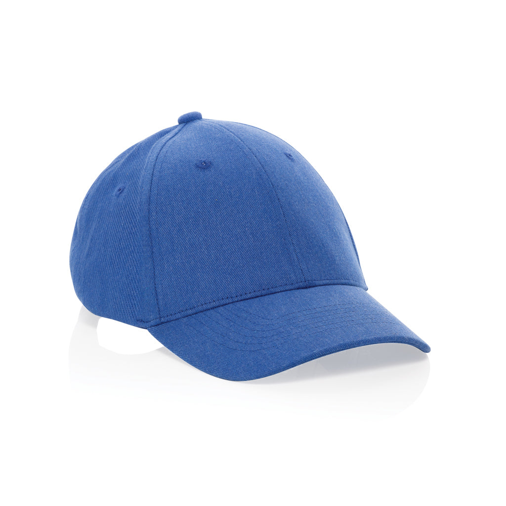 Milo AWARE™ recycled heather 6 panel cap 200gr