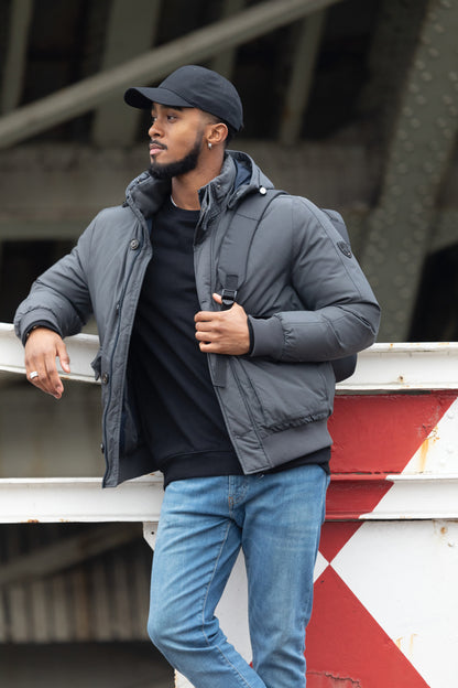 Impact 6 panel 280gr Recycled cotton cap with AWARE™ tracer