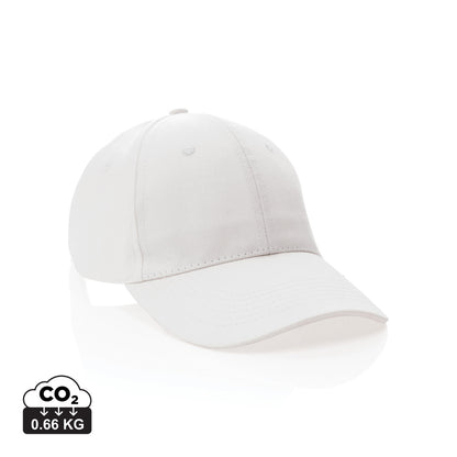 Impact 6 panel 280gr Recycled cotton cap with AWARE™ tracer