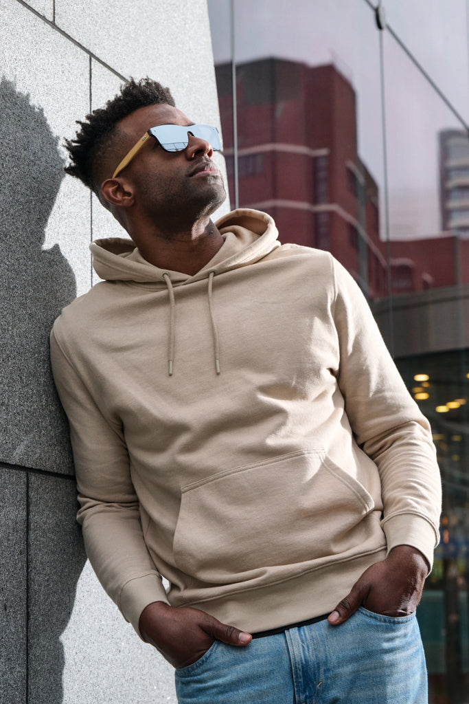 Prism RCS recycled plastic sunglasses with bamboo frame