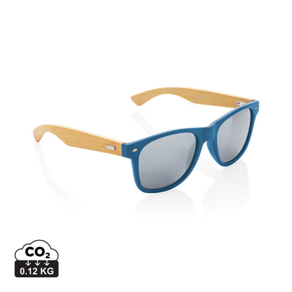 Bamboo and RCS recycled plastic sunglasses