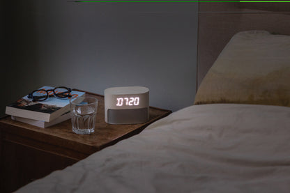 LumaRise RCS reycled plastic white noise alarm clock