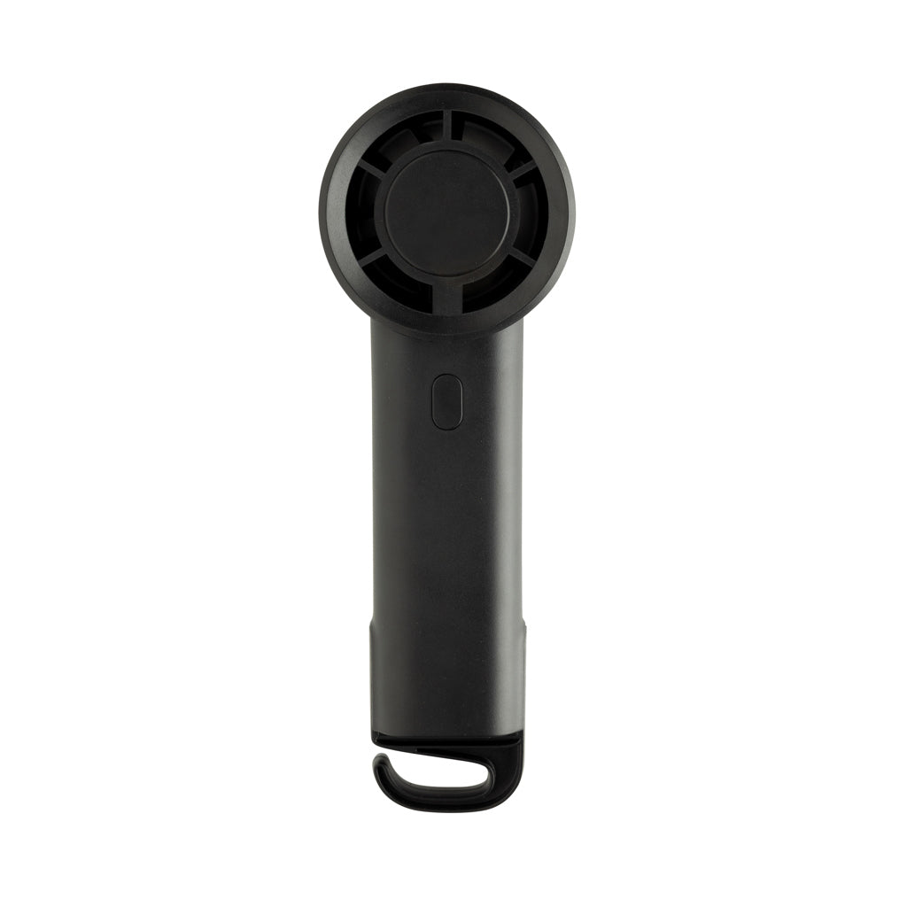 Twist RCS recycled plastic re-chargeable portable fan