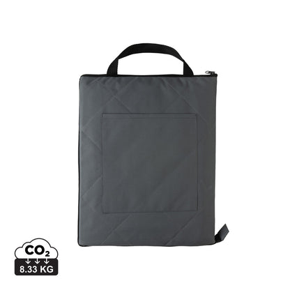 Impact Aware™ RPET foldable quilted picnic blanket