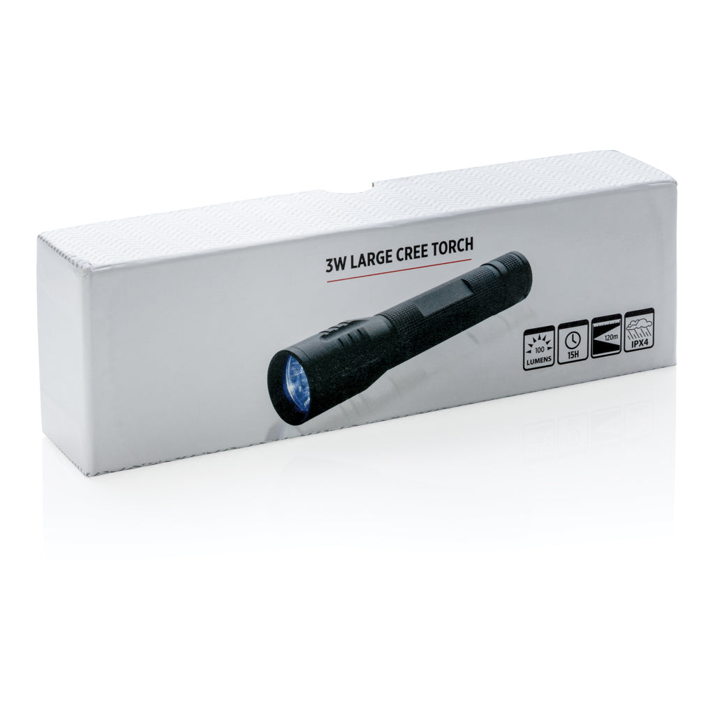 3W large CREE torch