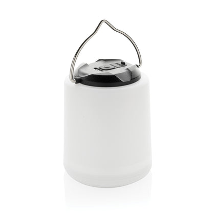 Limio RCS recycled plastic portable re-chargeable table lamp