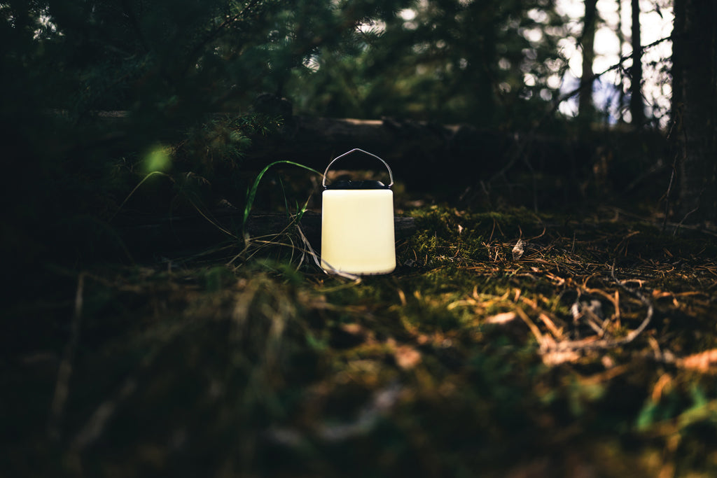 Limio RCS recycled plastic portable re-chargeable table lamp