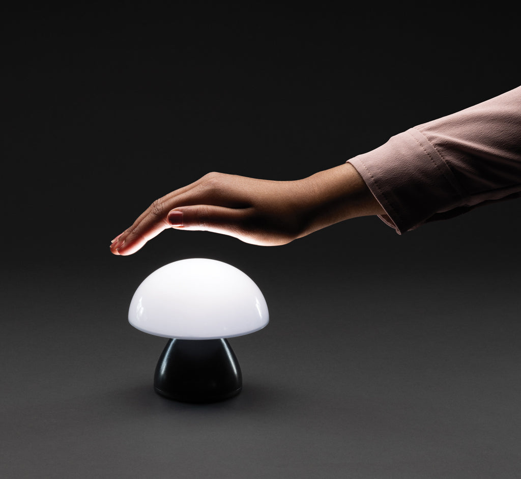 Luming RCS recycled plastic USB re-chargeable table lamp