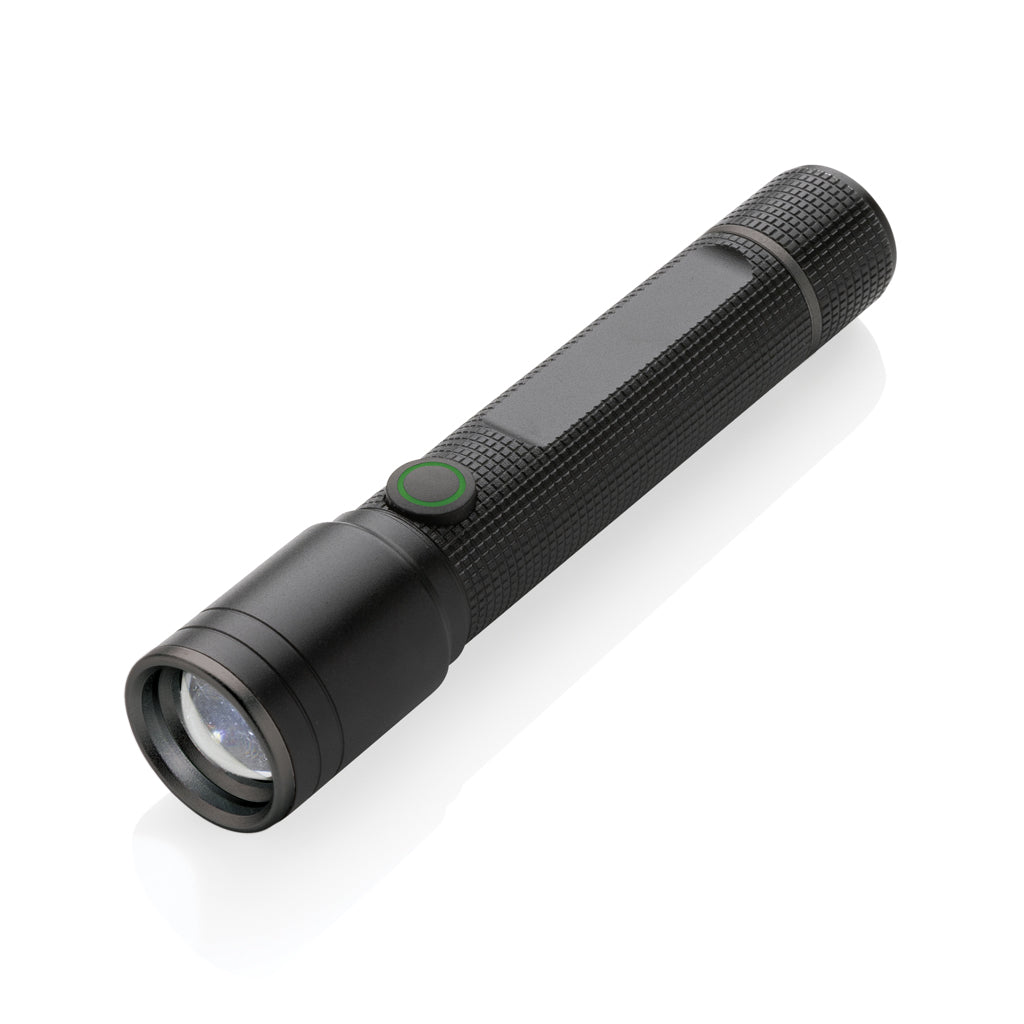 Gear X RCS recycled aluminium USB-rechargeable torch
