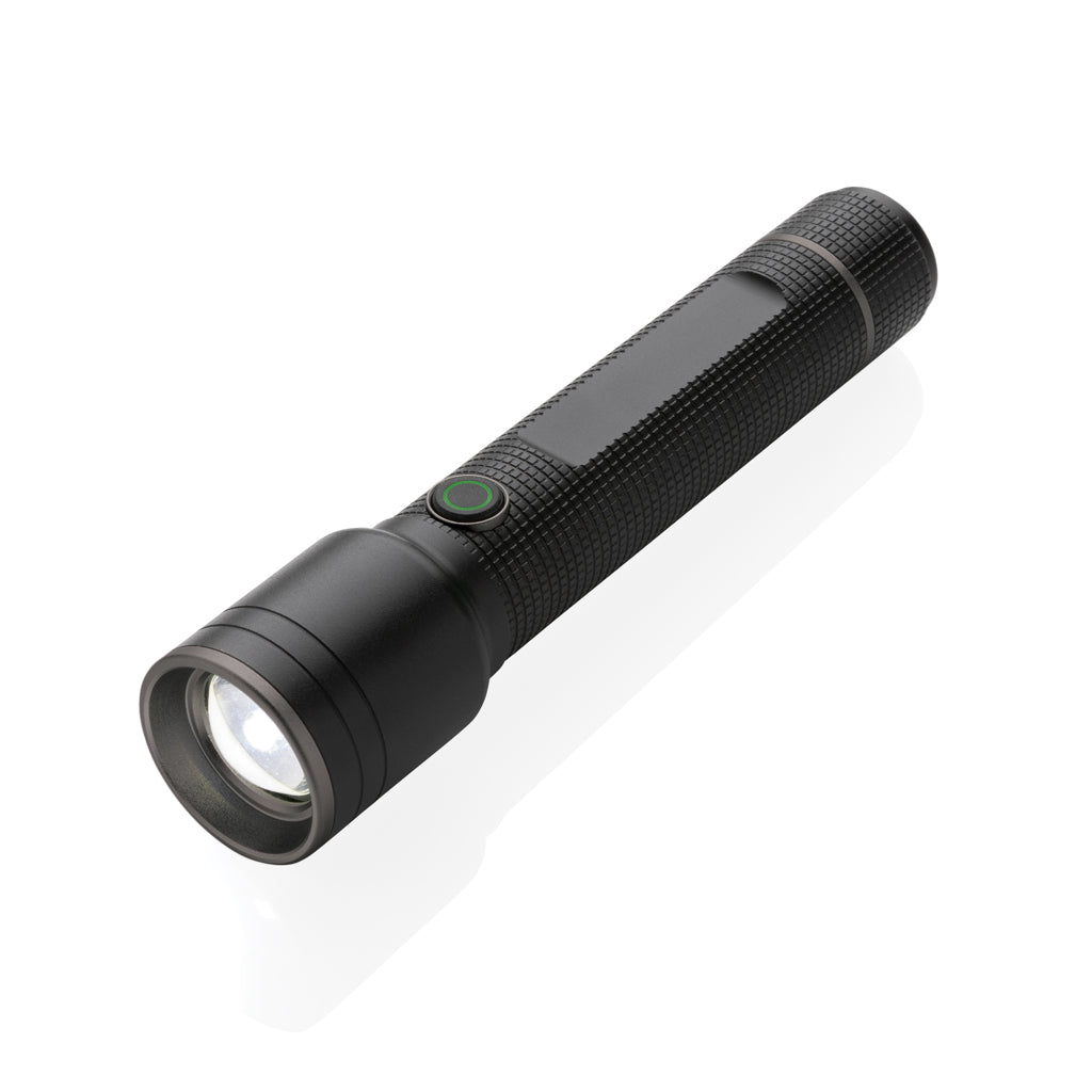 Gear X RCS recycled aluminium USB-rechargeable torch large