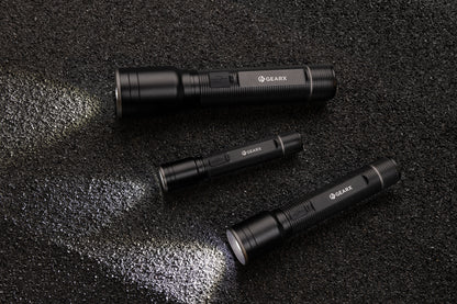 Gear X RCS recycled aluminium USB-rechargeable torch large
