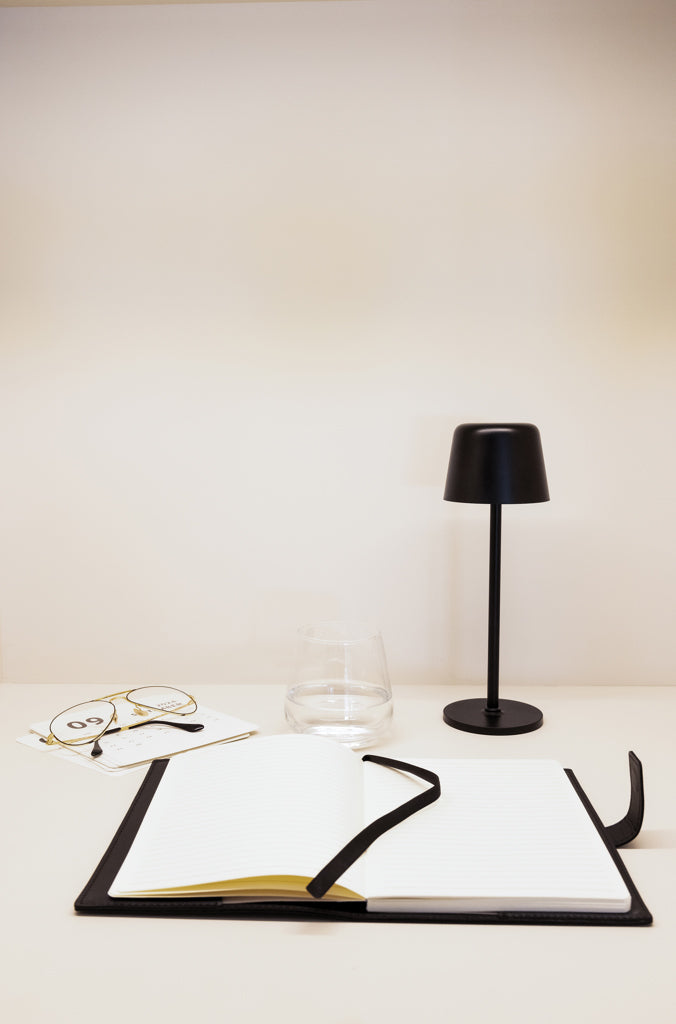 Zenic RCS recycled plastic USB re-chargable table lamp