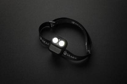 Gear X RCS rPlastic head torch with motion sensor