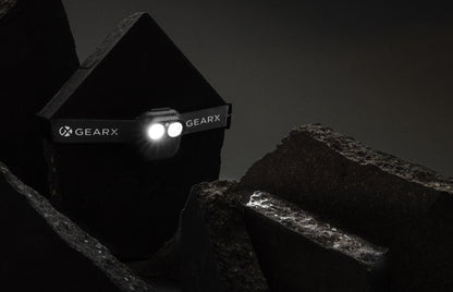Gear X RCS rPlastic head torch with motion sensor