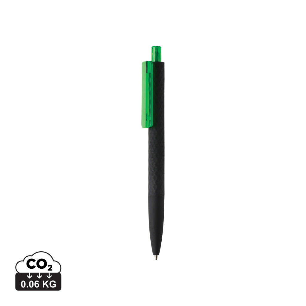 X3 RCS certified R-ABS black smooth touch pen