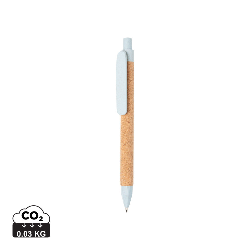 Write wheatstraw and cork pen