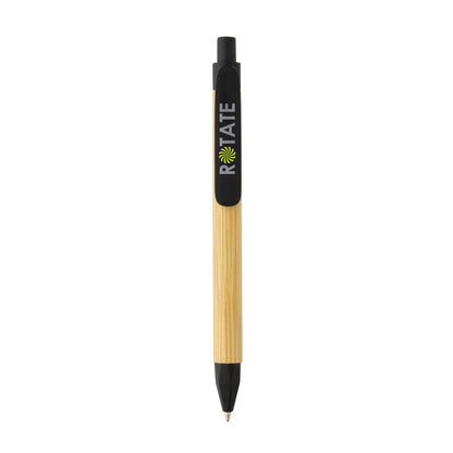 Write responsible recycled paper barrel pen