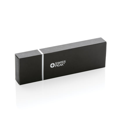 Swiss Peak Cedar RCS certified recycled aluminium pen set