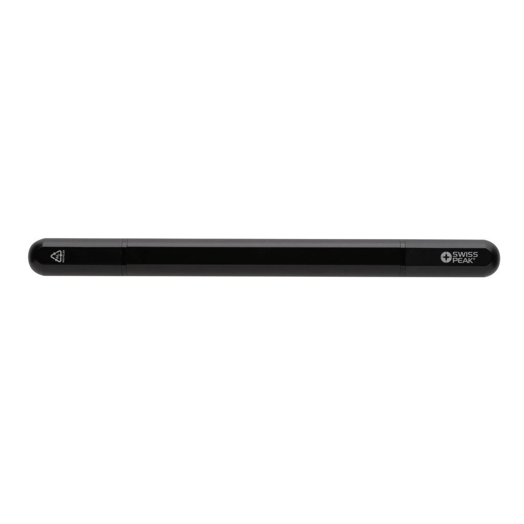 Swiss Peak Storm RCS recycled aluminium dual tip pen