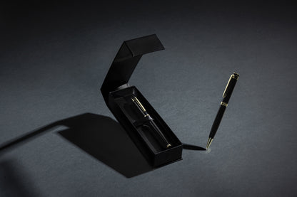 Swiss Peak Luca RCS recycled brass deluxe pen set