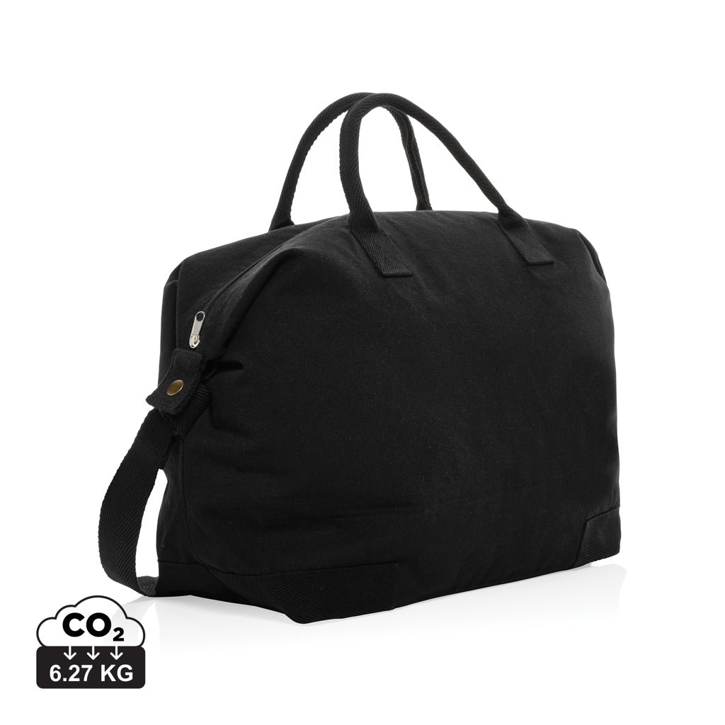 Kezar AWARE™ 500 gsm recycled canvas deluxe weekend bag