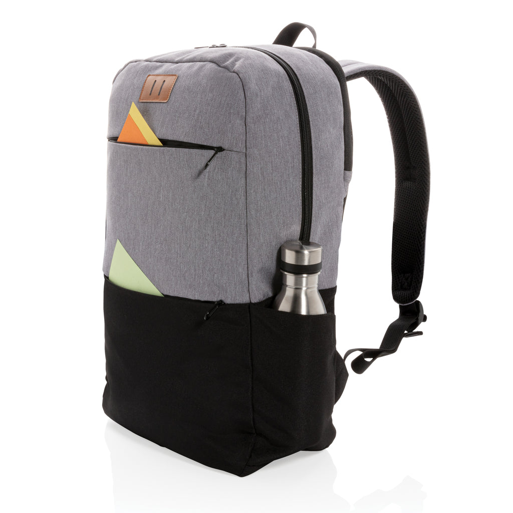 Modern 15.6' USB & RFID laptop backpack PVC free