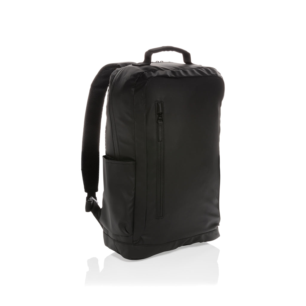 Fashion black 15.6' laptop backpack PVC free