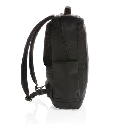 Fashion black 15.6' laptop backpack PVC free