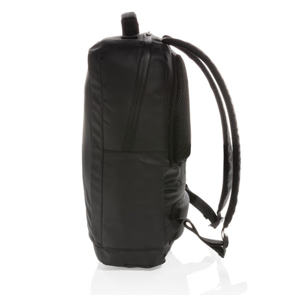 Fashion black 15.6' laptop backpack PVC free