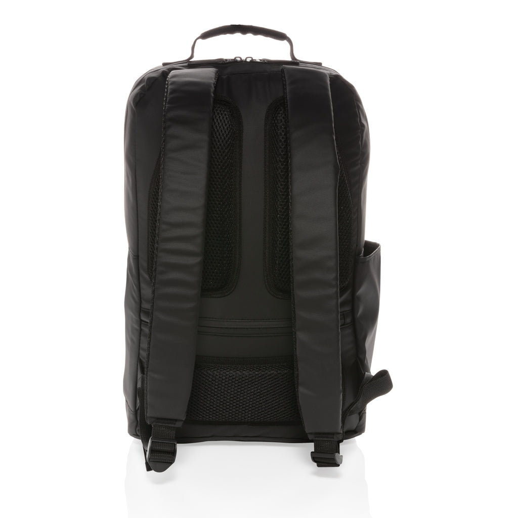 Fashion black 15.6' laptop backpack PVC free