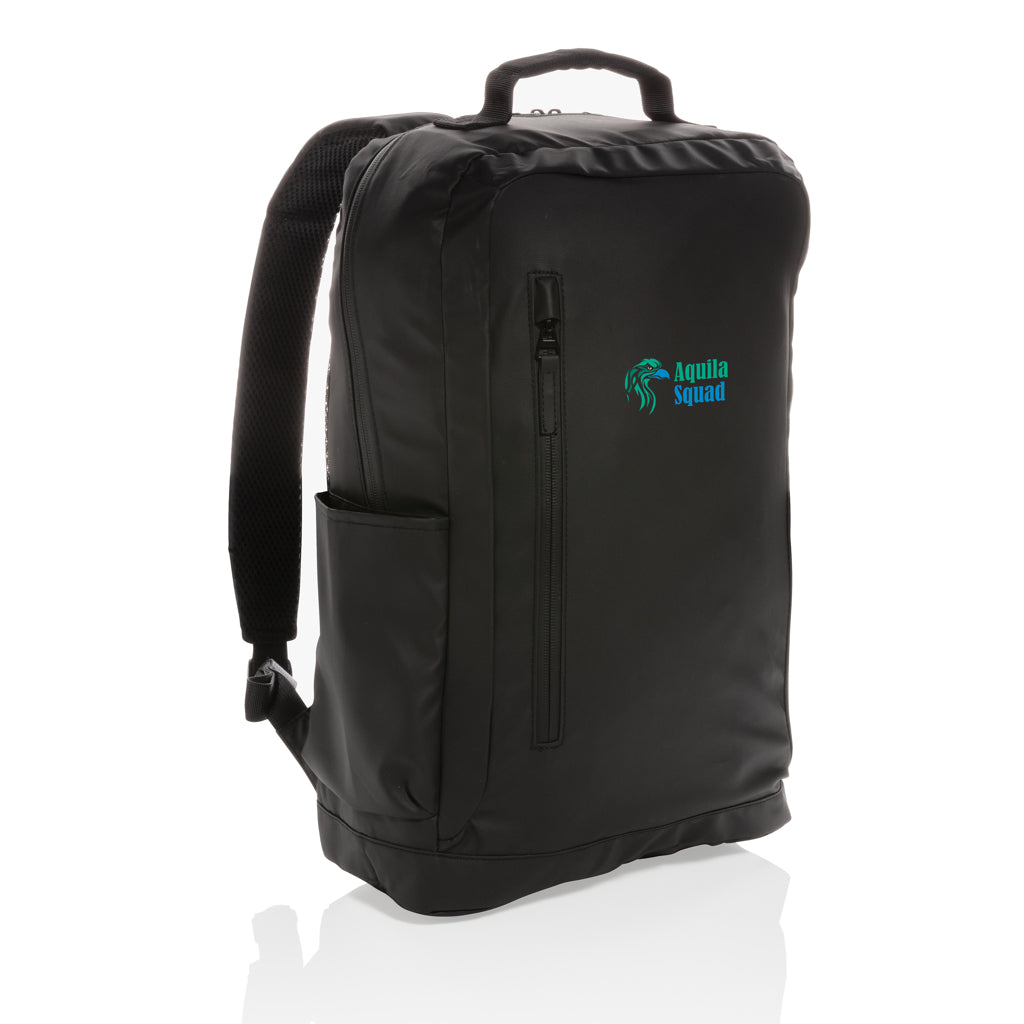 Fashion black 15.6' laptop backpack PVC free