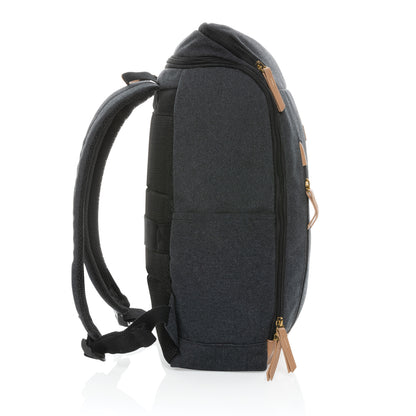 Impact AWARE™ 16 oz. recycled canvas 15' laptop backpack