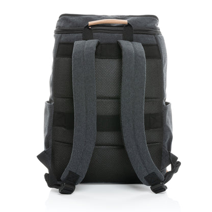 Impact AWARE™ 16 oz. recycled canvas 15' laptop backpack