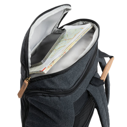 Impact AWARE™ 16 oz. recycled canvas 15' laptop backpack