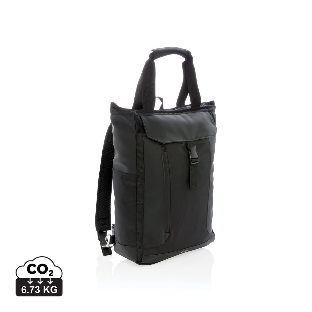 Swiss Peak RFID 15' laptop totepack PVC free