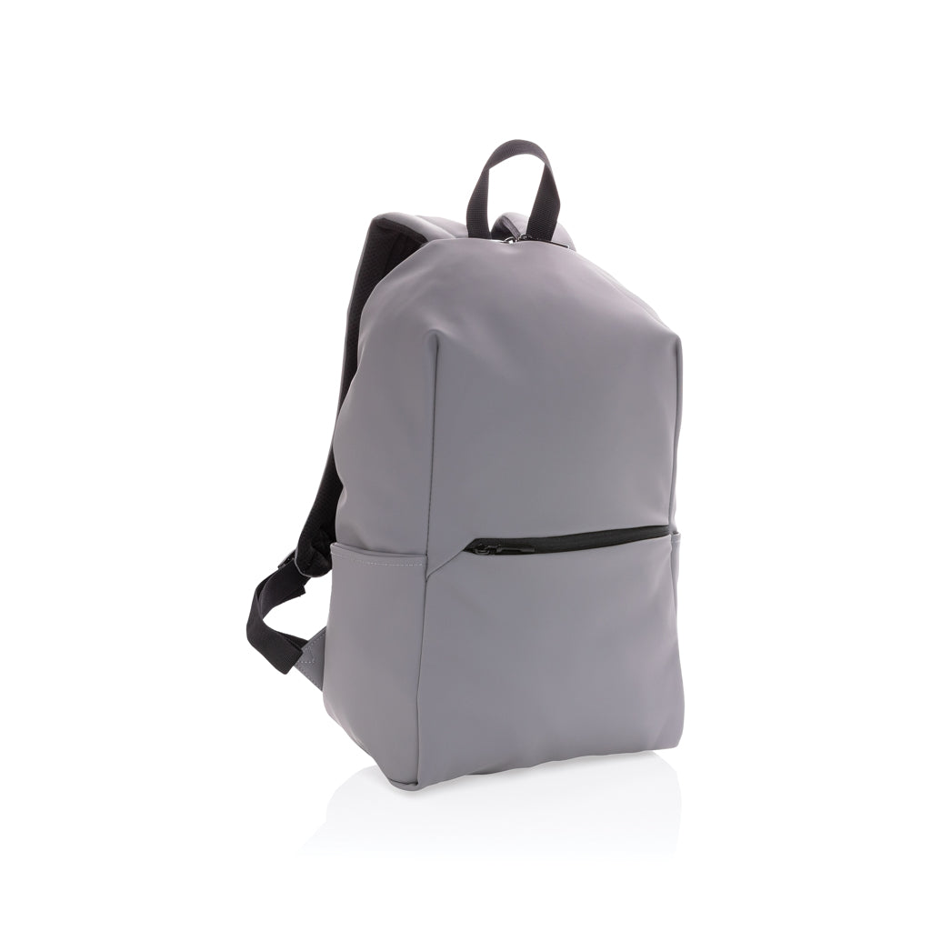 Smooth PU 15.6'laptop backpack