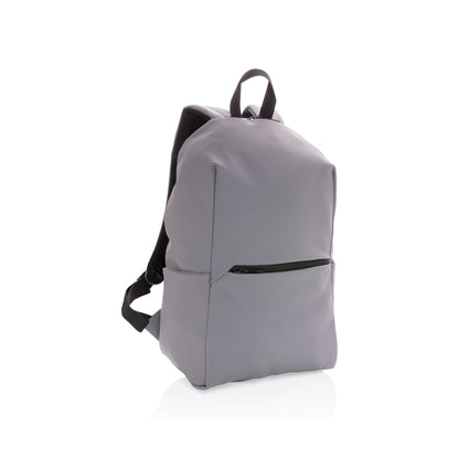 Smooth PU 15.6'laptop backpack