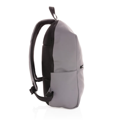 Smooth PU 15.6'laptop backpack