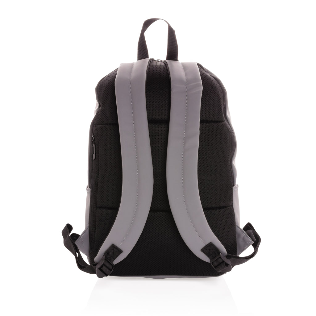 Smooth PU 15.6'laptop backpack