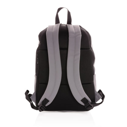 Smooth PU 15.6'laptop backpack
