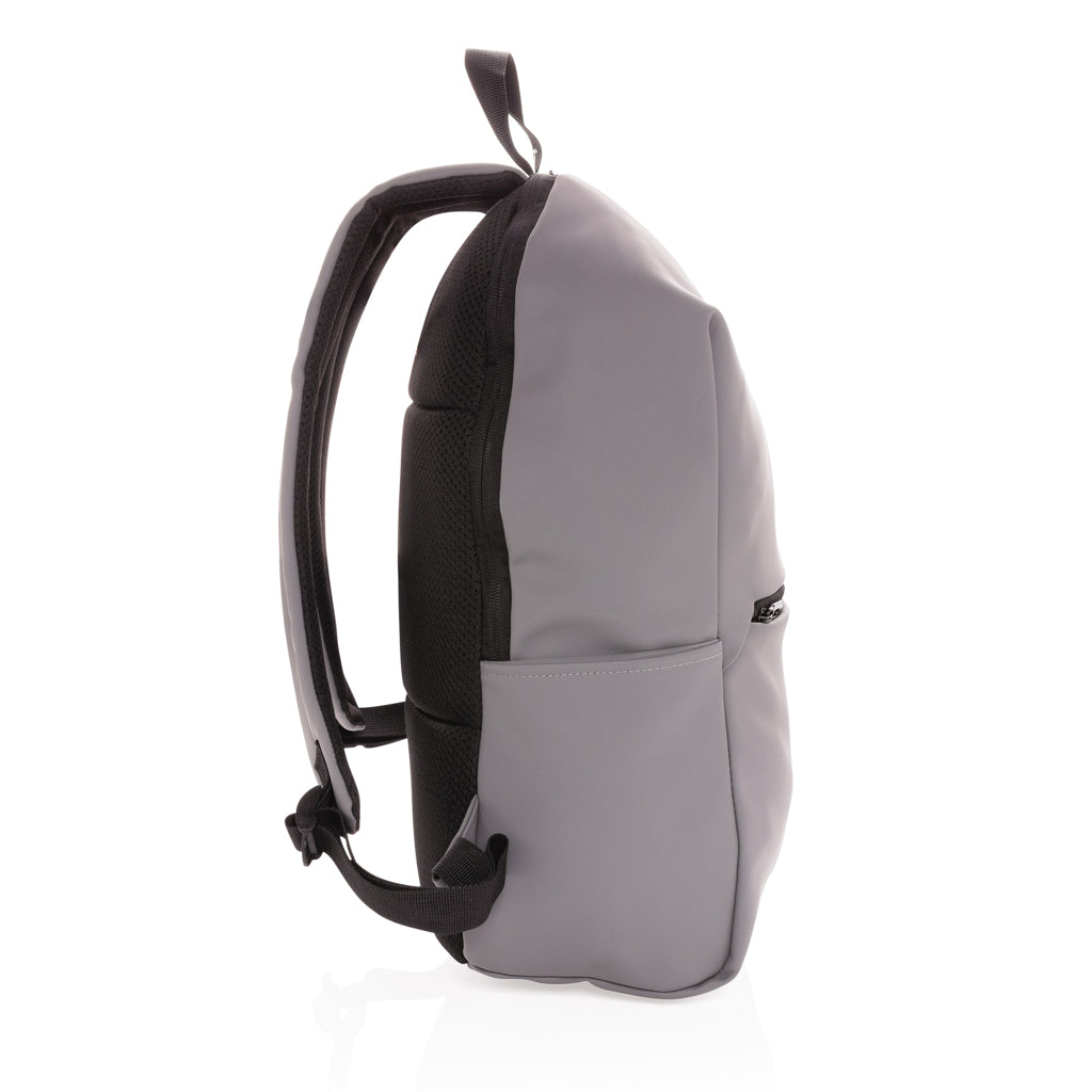 Smooth PU 15.6'laptop backpack