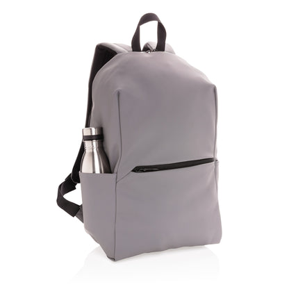 Smooth PU 15.6'laptop backpack