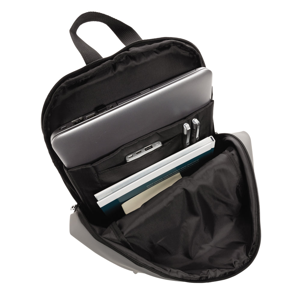 Smooth PU 15.6'laptop backpack